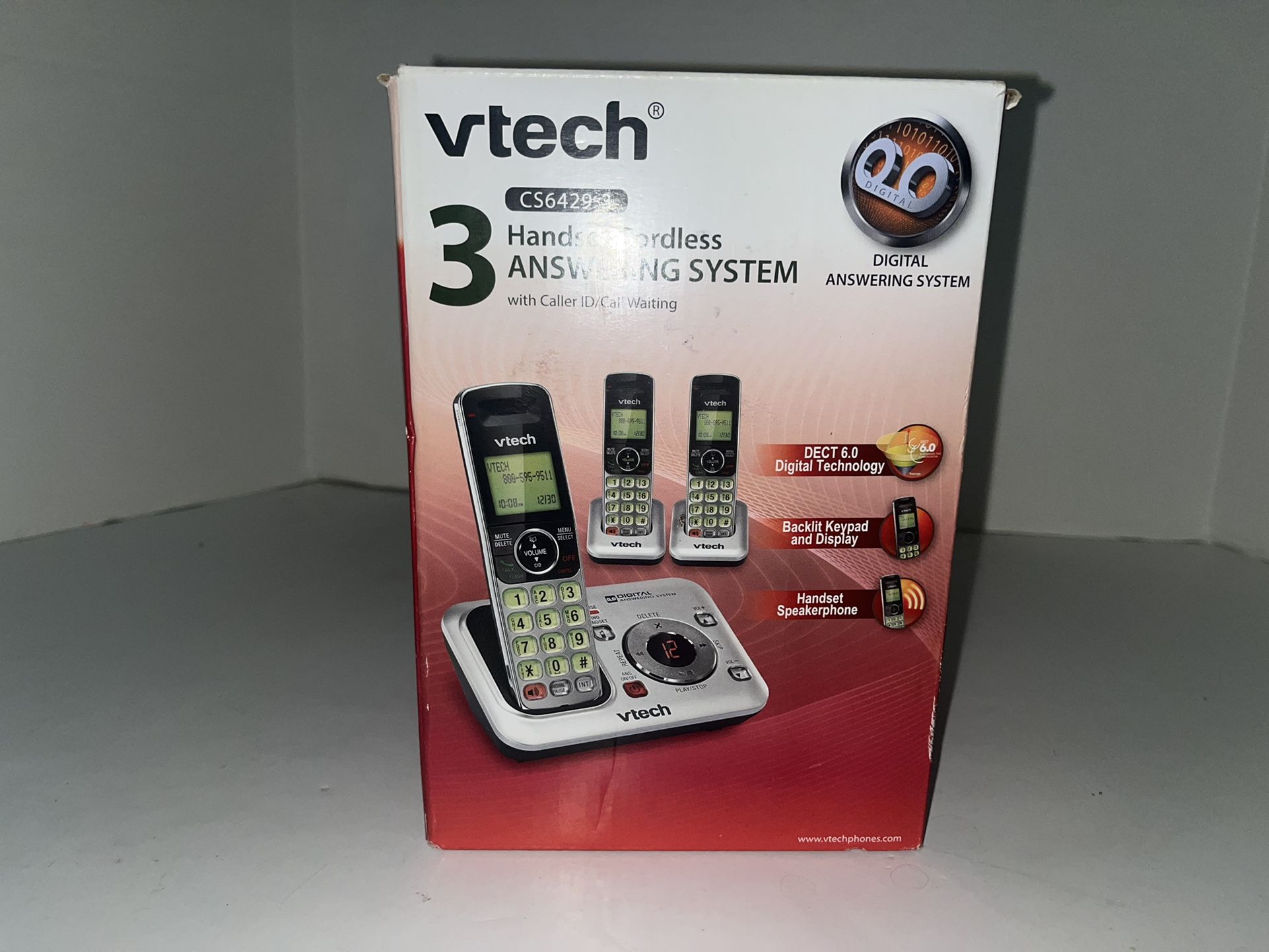 Vtech 3 Line 6.0 DECT Digital Phone System