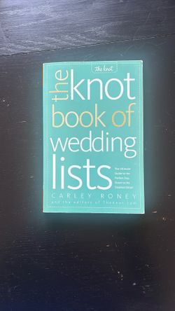 The Knot Wedding Checklist Book
