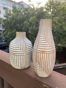 Matching Ceramic Vases