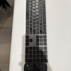 Apple Magic Keyboard And Wireless Mouse