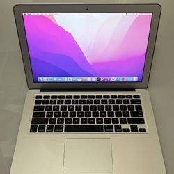 Apple MacBook Air A1466 13” 2015 Laptop 121GB SSD Intel Core i5 8GB RAM MacOS Monterey 12 - $149 