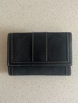 Coach Signature Trifold Wallet