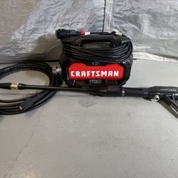  CRAFTSMAN 1700 PSI 1.2 GPM Corded Electric Pressure Washer (Like New) 