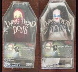 NEW Living Dead Doll Snow White and The Evil Stepmother $80 for both