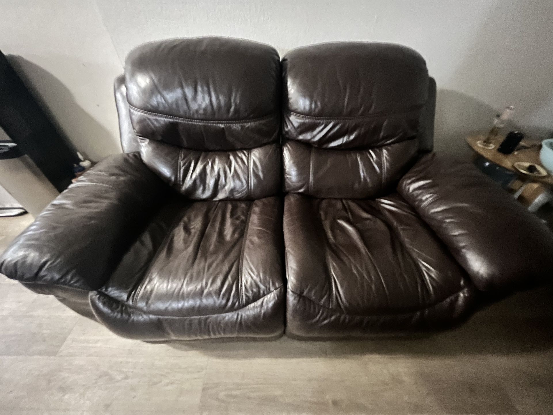 Brown Leather Recliner Couches