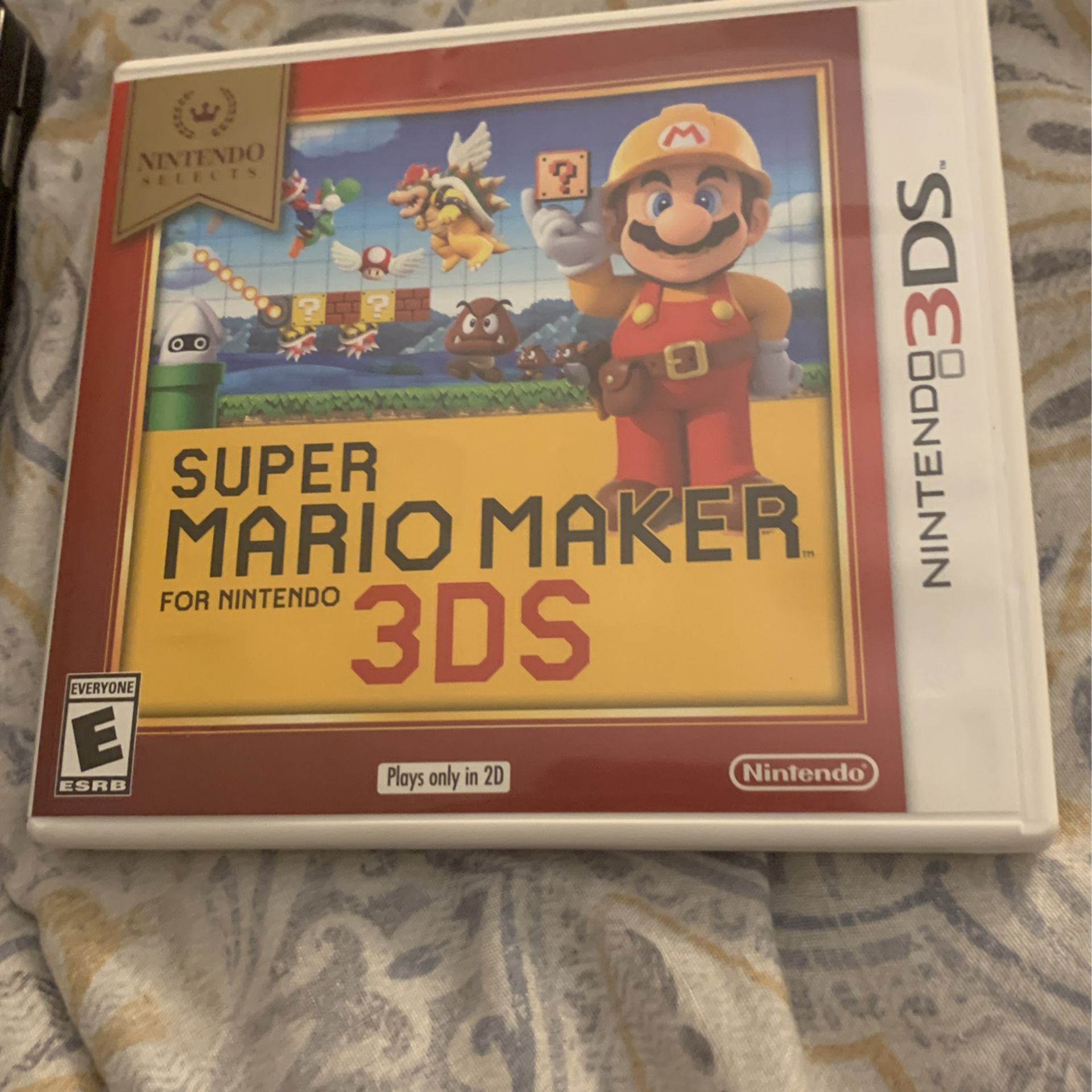 Super Mario Maker For Nintendo 3ds