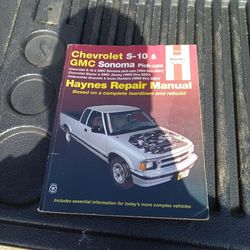 Chevrolet S10 Repair Books