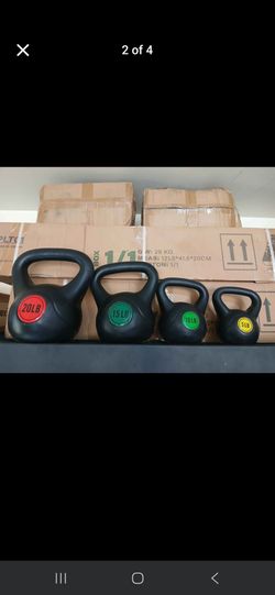 Kettlebell Set 50lb Total New