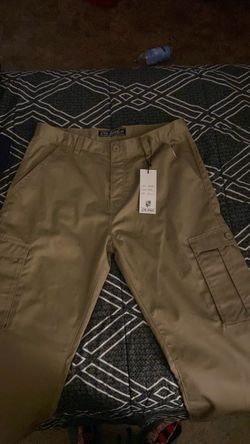 Old Skool Khaki Cargo Pants