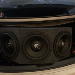 3 Rockville 12s subwoofers $220