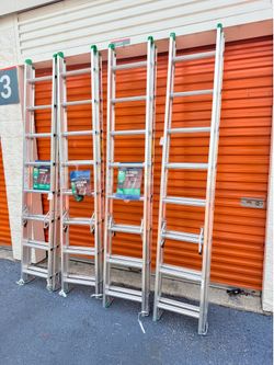 Werner D1200-2 16-ft Aluminum Type 2-225-Ib Load Capacity Extension Ladder