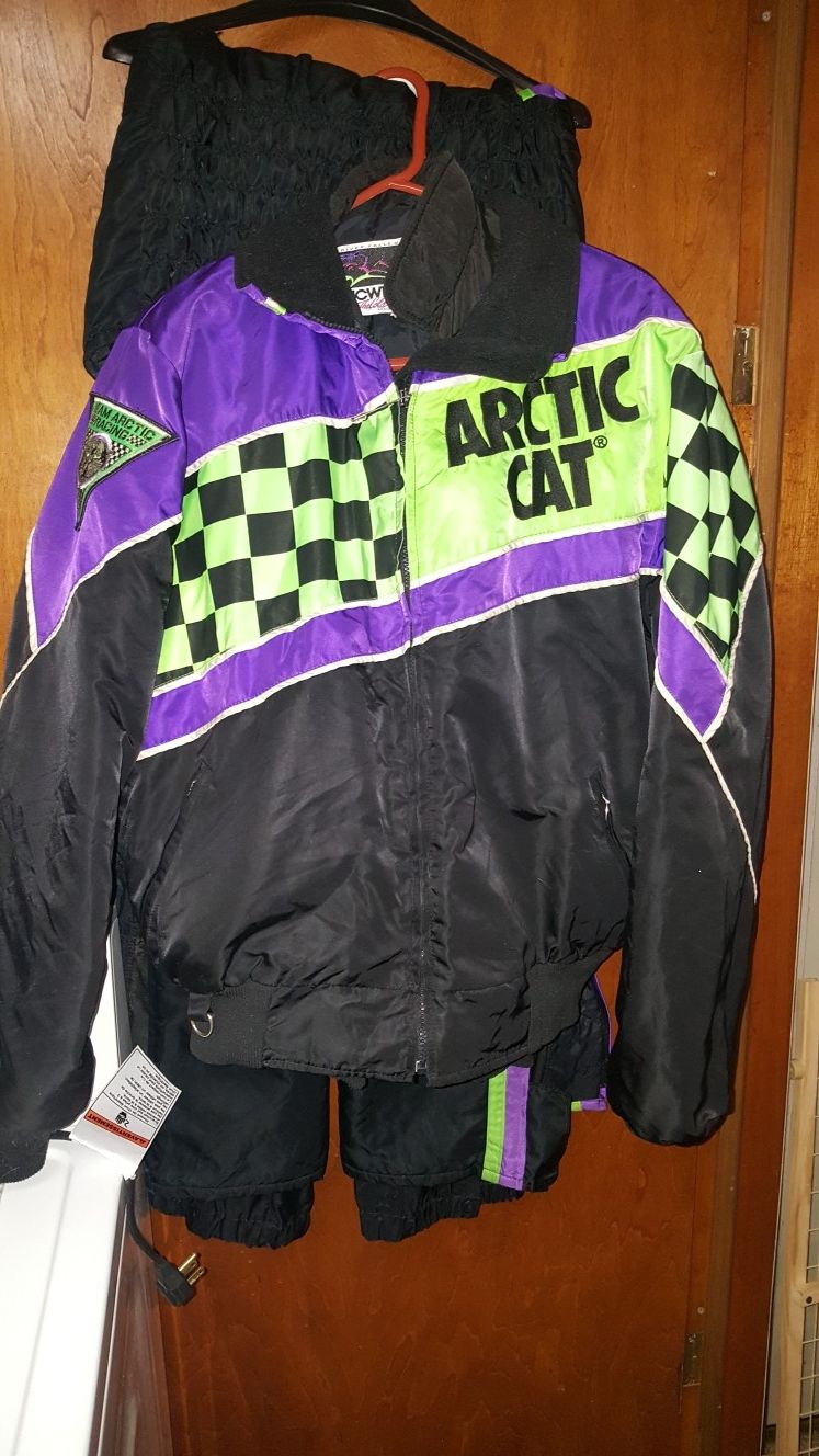 Snowmobile coat & bibs