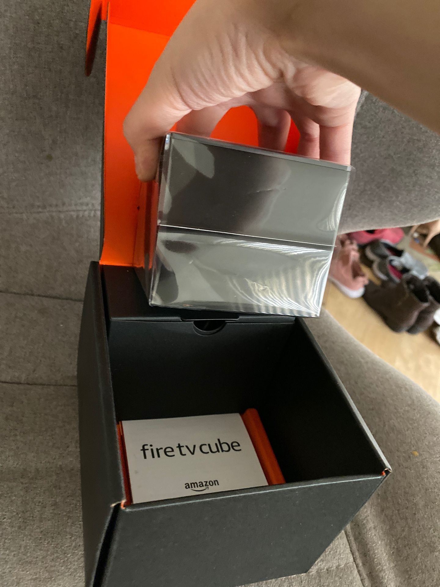 Fire tv cube amazon brand new still wrapped