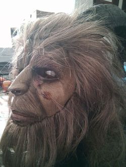Holloween mask ram man horn f hell