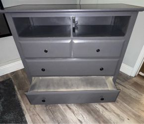 Gray dresser
