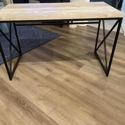 Distressed Wood Table Desk
