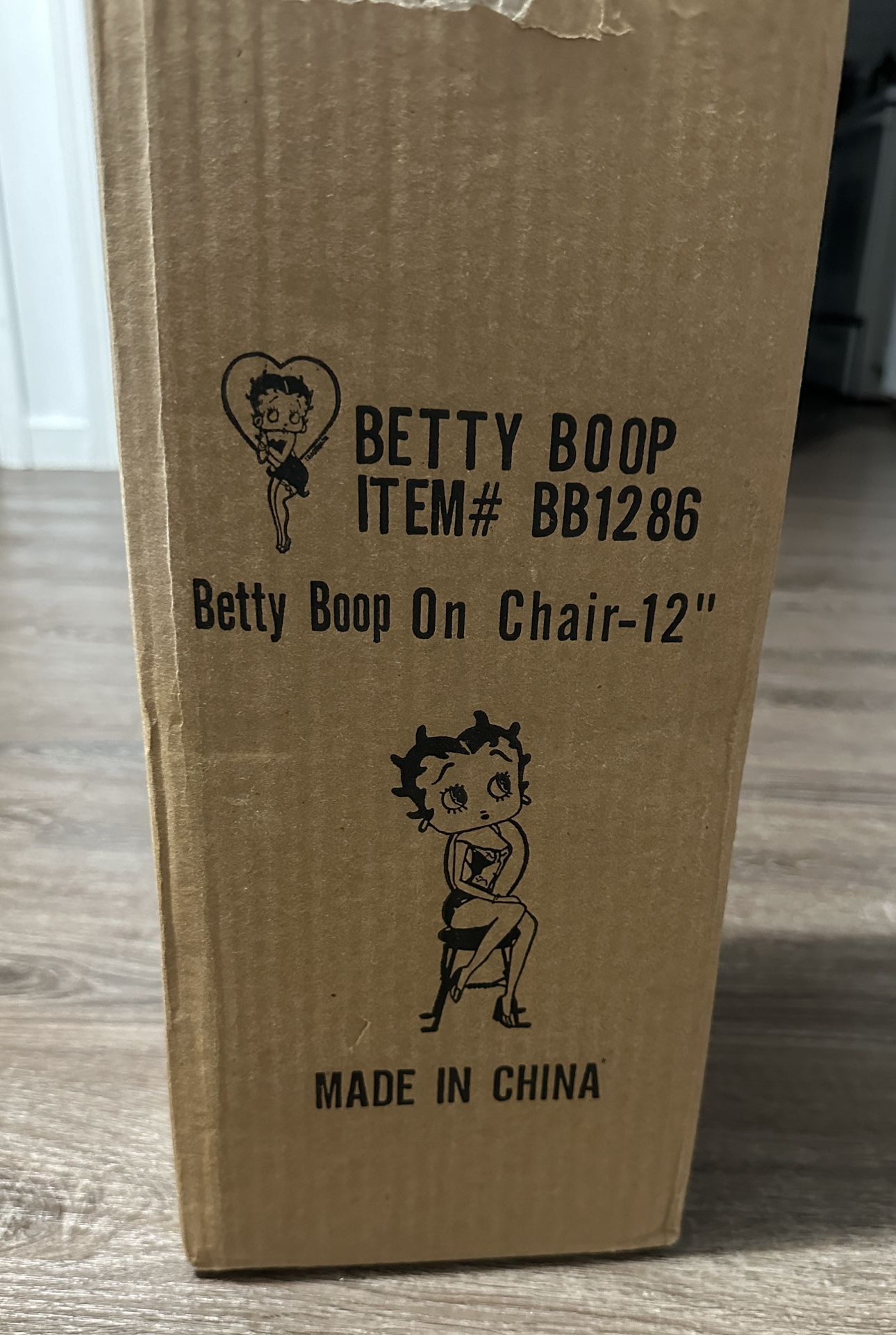Betty Boop In Chair
