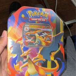 Pokemon mega charzard tin