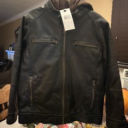 Boys Leather Jacket