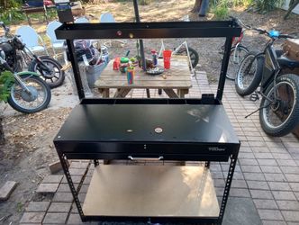 Hyper Tough Work Station With Light