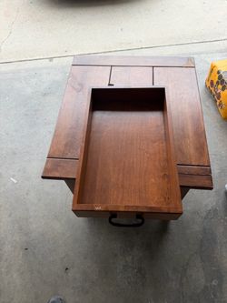 End table with drawer