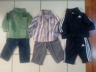 DKNY, Pumpkin Patch and Adidas size 6-12 Months