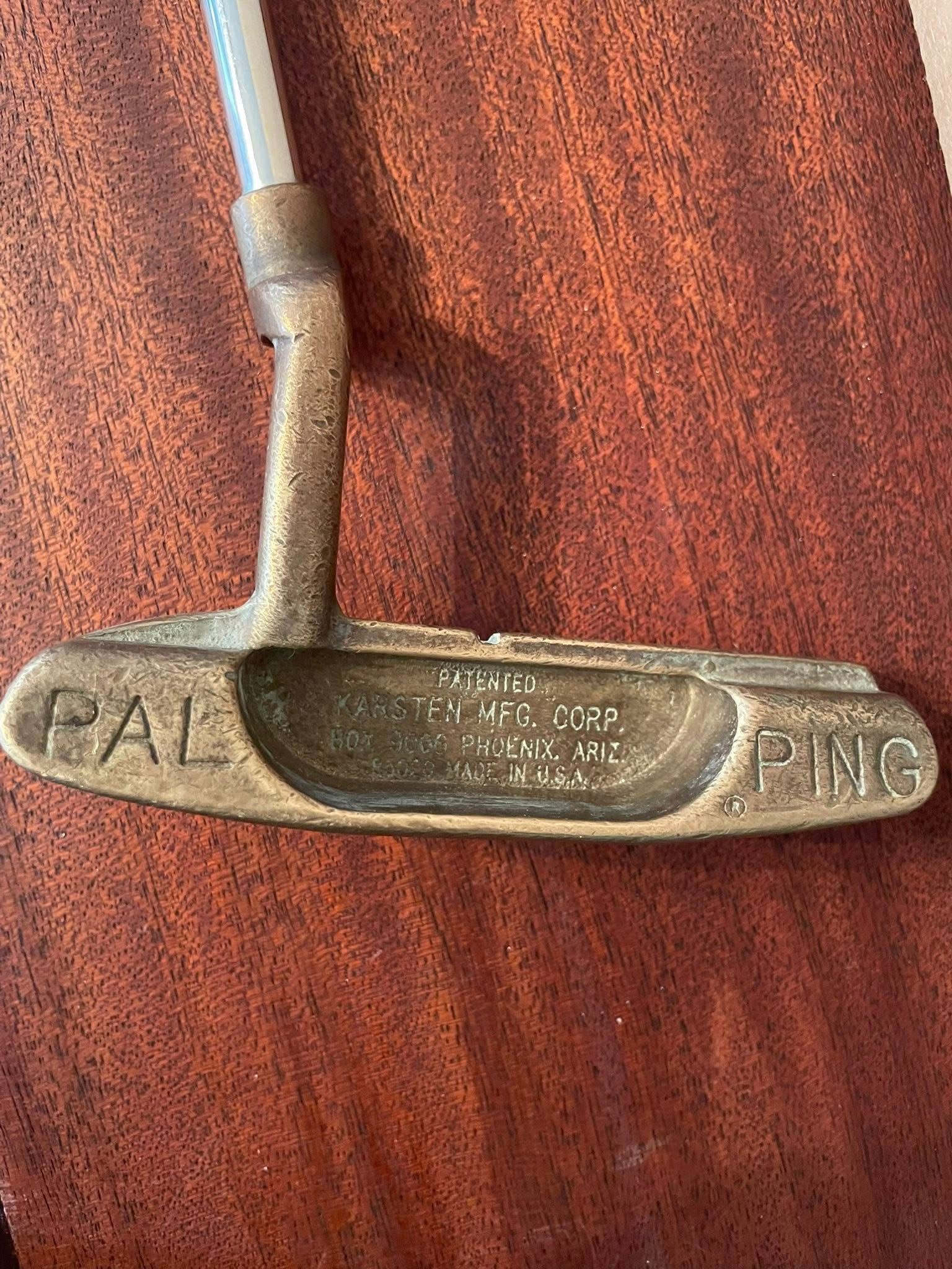 Vintage Ping Pal Putter Beryllium Copper Karsten MFG RH OG Phoenix AZ 85020 - $44.99