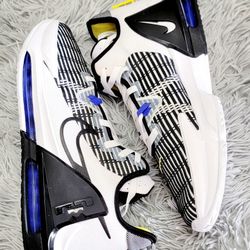 Size 11.5 Nike Lebron Witness VI Persian Violet White CZ4052-100.
