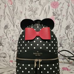 Kate Spade Disney X Minnie Mouse Domed Backpack 