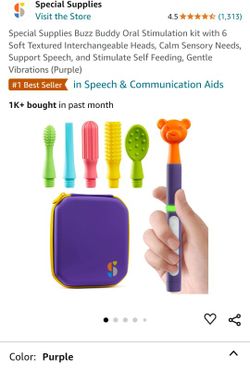 Special Supplies Buzz Buddy Oral Stimulation kit 