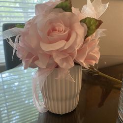 Pink Faux Roses