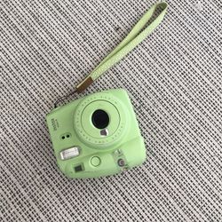 Green Instax Mini Polaroid Camera With Film Included