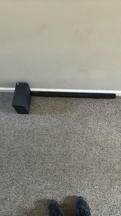 Soundbar & Subwoofer Speaker System — $30