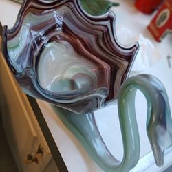 Mid-Century Swan Bowl