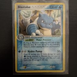 Pokemon card Blastoise
