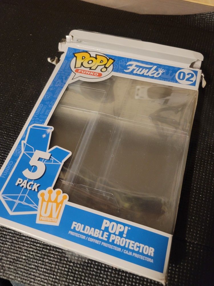 Funko POP Pop! 5 Pack Foldable Pop Protector Cases - UV Protected
