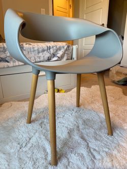 Modern Gray Accent / Dining Chair