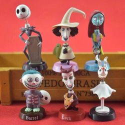 Jack sketington figure set for nightmare before christmas