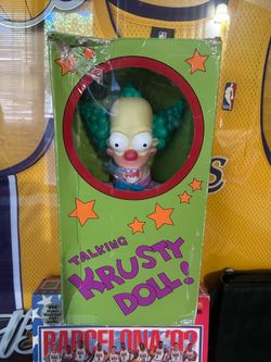 Talking Krusty doll