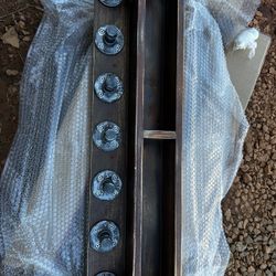   Wood Metal Shelf Hook