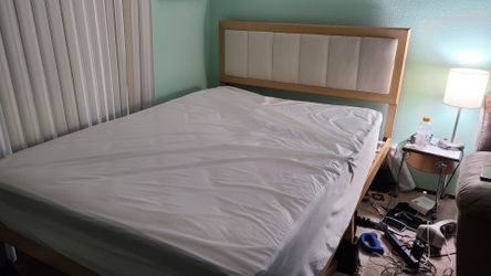 Bed , mattress, headboard, and frame full size