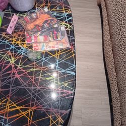 Expoxy Poured Coffee Table