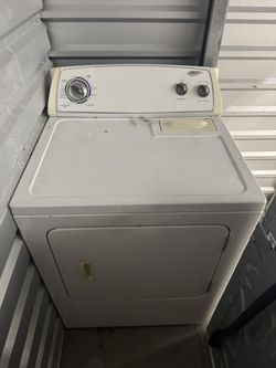 Whirlpool Electric Dryer - White, Front Load