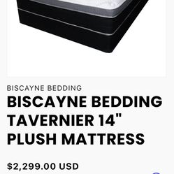 Biscayne Bedding Tavernier Edition King Size Mattress And Box Spring Set