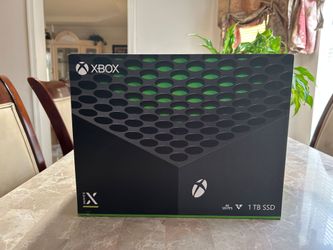 New XBOX X series TB disk drive Carbon Black