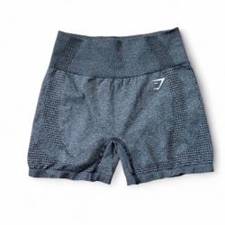 Gymshark gray marl Vital Seamless shorts