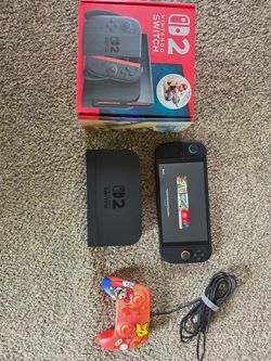 Nintendo Switch 2 w/all cables and an extra controller!