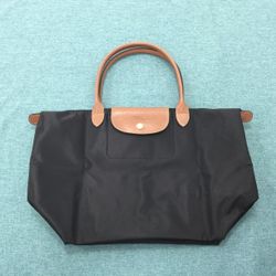 Longchamp Le Pliage Original Tote Bag size large Black