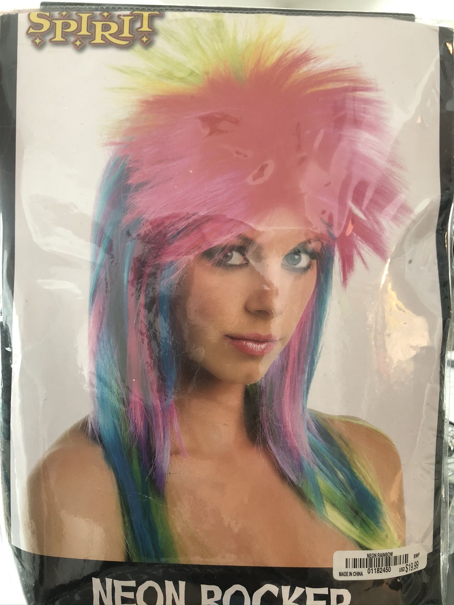 Halloween Costume Wig Punk Rock