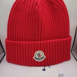 Moncler Beanie Designer Hat(Red)